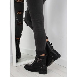 Noir Bottines à lacets PE155P noir 2