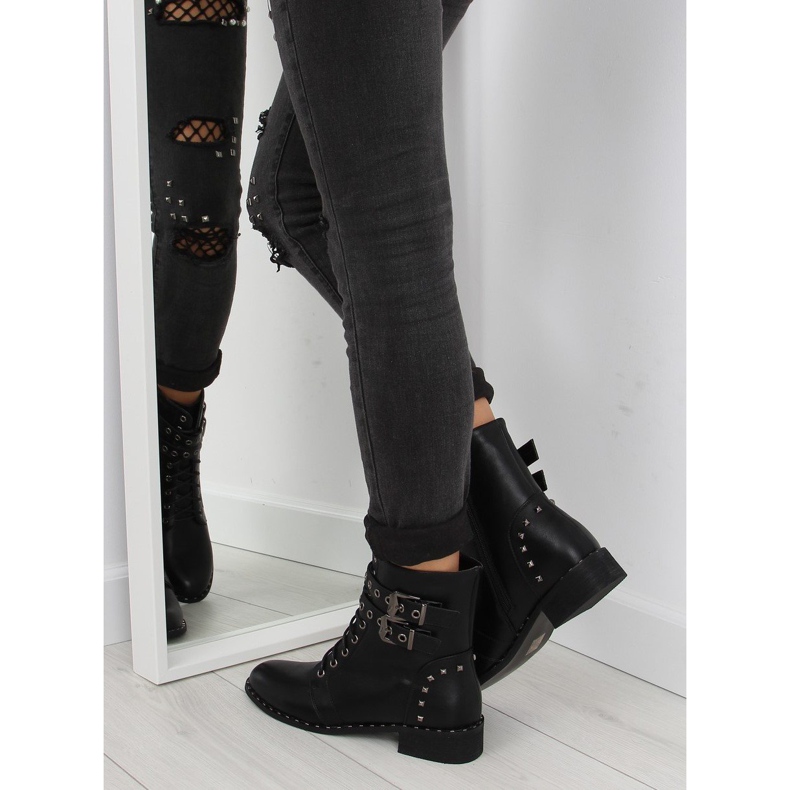 Noir Bottines à lacets PE155P noir le noir 2