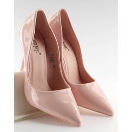 Escarpins femme rose laqué rose LL-89P Rose 1