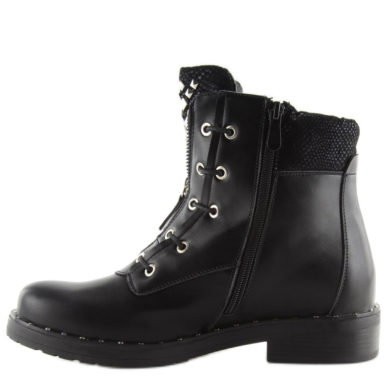 Bottes noires militaires BH82-KB noir 1