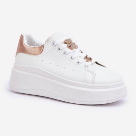 Baskets pour femmes avec épingles blanches 4