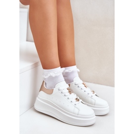 Baskets pour femmes avec épingles blanches 7