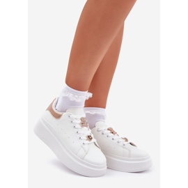 Baskets pour femmes avec épingles blanches 1