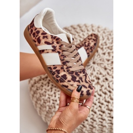 Low Women's Leopard Print baskets Brown Leopard Print brun 9