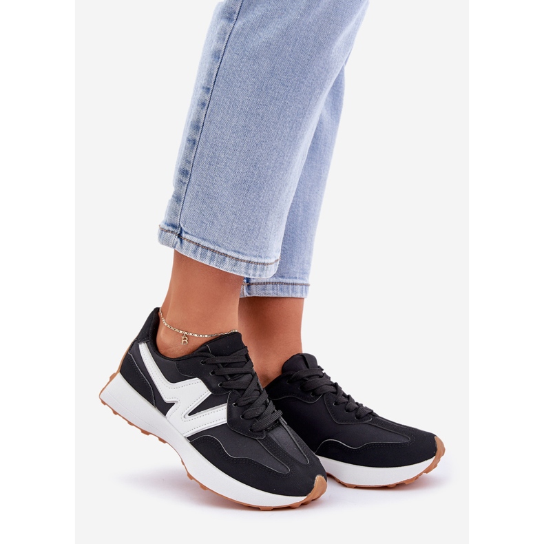 Chaussures de sport pour femmes, baskets noires 1