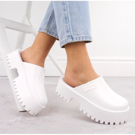 Obstruer sur une semelle massive Big Star NN274015 White blanche 4