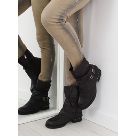 Bottes militaires noires 5728 noir 1