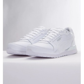 Puma St Runner V3 L 38485510 Chaussures blanches 1 Puma St Runner V3 L 38485510 Chaussures blanches 1