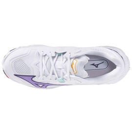 Mizuno Wave Lightning Z8 V1GC240020 Chaussures blanches 2