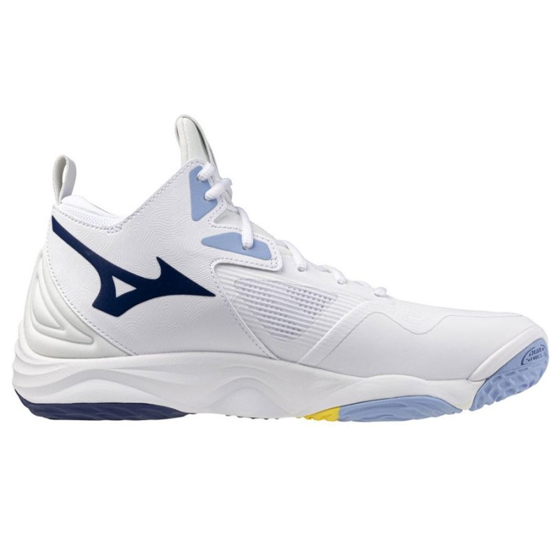 Mizuno Wave Momentum 3 Mid V1GA231797 Chaussures blanches 1
