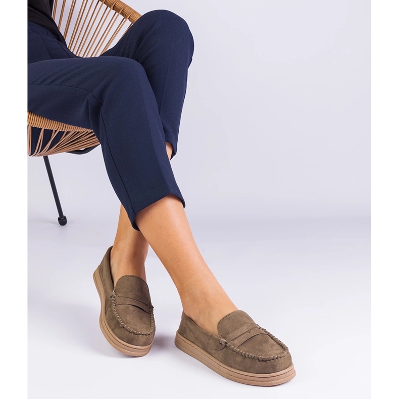 Mandards pour femmes vertes d'Ekozamszu 2