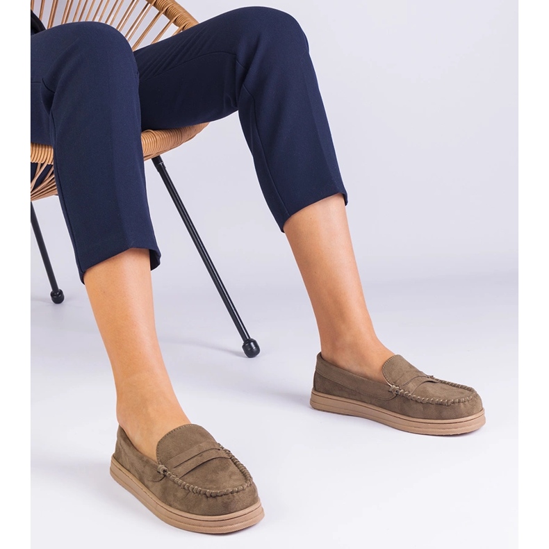 Mandards pour femmes vertes d'Ekozamszu 1