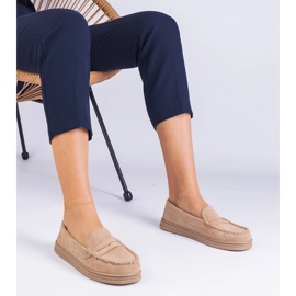 Locons pour femmes beige d'Ekozamsz 1