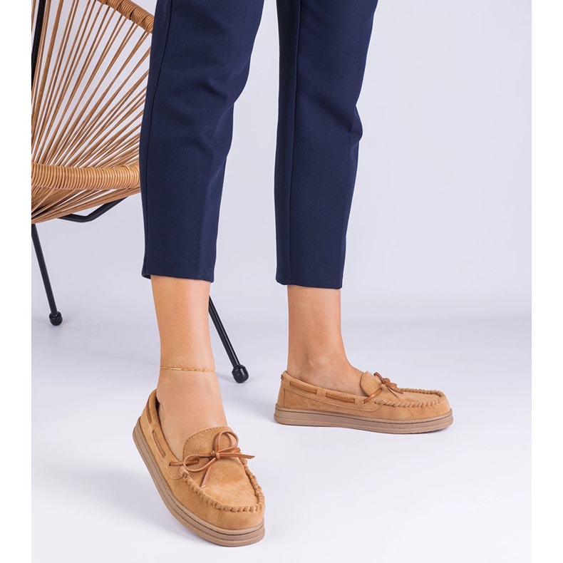 Modages féminins bruns d'Ekozamsz avec un arc 1