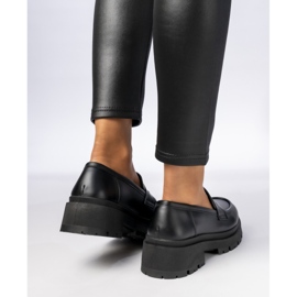 Mocassins noirs pour femmes le noir 2 Mocassins noirs pour femmes le noir 2
