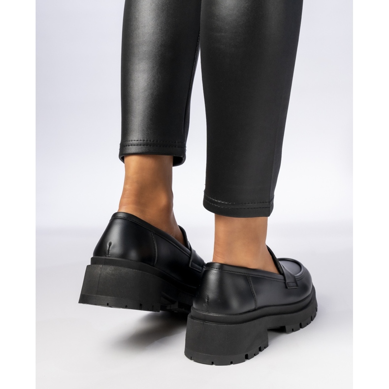 Mocassins noirs pour femmes le noir 2 Mocassins noirs pour femmes le noir 2