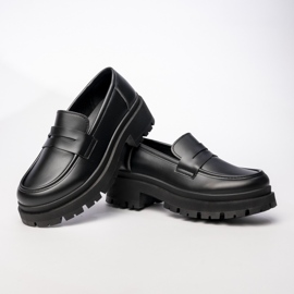 Mocassins noirs pour femmes 1