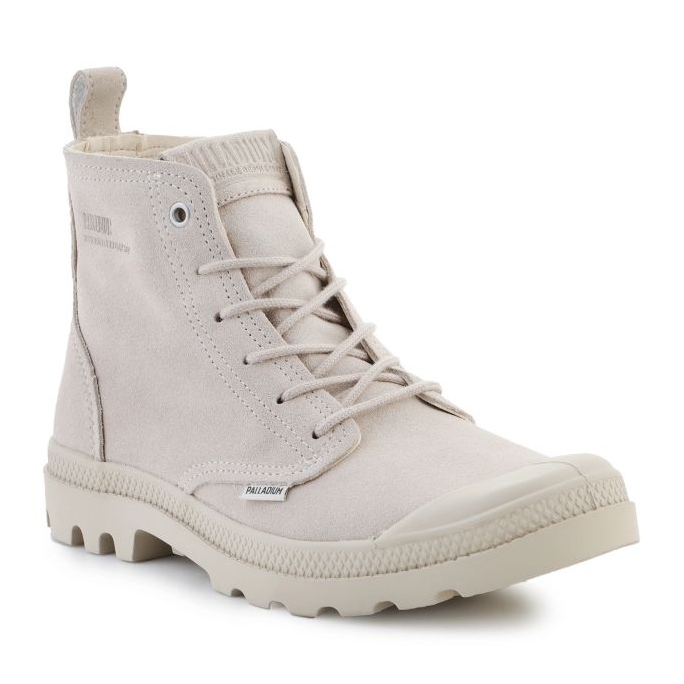 Chaussures Palladium Pampa Hi Skin U 74379-155-M White Cap Gris beige 2
