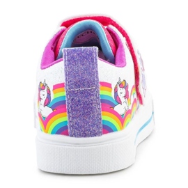 Skechers S-Lights Filles Twinkle Sparks Jumpin Clouds chaussures 314809N-WMLT blanche 6