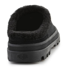 Palladium Palladune Mule Chaussons chauds 74337-008-M le noir 10
