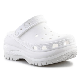 Tongs Crocs Mega Crush Clog 207988-100 blanche 2