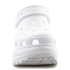 Tongs Crocs Mega Crush Clog 207988-100 blanche 3