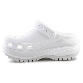 Tongs Crocs Mega Crush Clog 207988-100 blanche 5