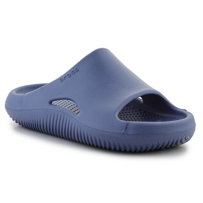 Tongs Crocs Mellow recovery Slide 208392-402 bleu 2