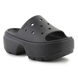 Crocs Stomp Slide 209346-001 tongs le noir 2