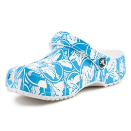 Crocs Classic Duke Print Sabot 210003-4OX bleu 4