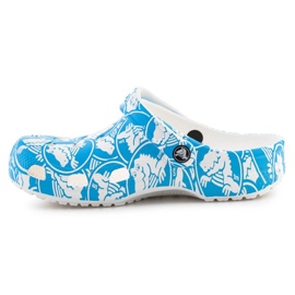 Crocs Classic Duke Print Sabot 210003-4OX bleu 5
