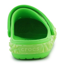 Crocs Croc Band Géométrique Glow Band Clog K Jr 210132-3WA tongs vert 12