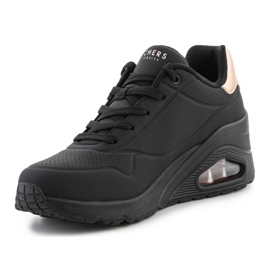 Skechers Uno Wedge - Chaussures Hi Steps 177520-BBK le noir 7