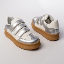 Baskets sportives pour femmes Silver-White argent 1 Baskets sportives pour femmes Silver-White argent 1