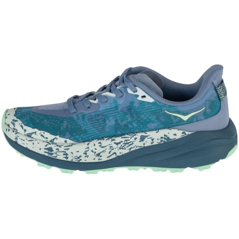 Hoka Speedgoat 6 1147811-MNLG Gray-bleu chaussures 1