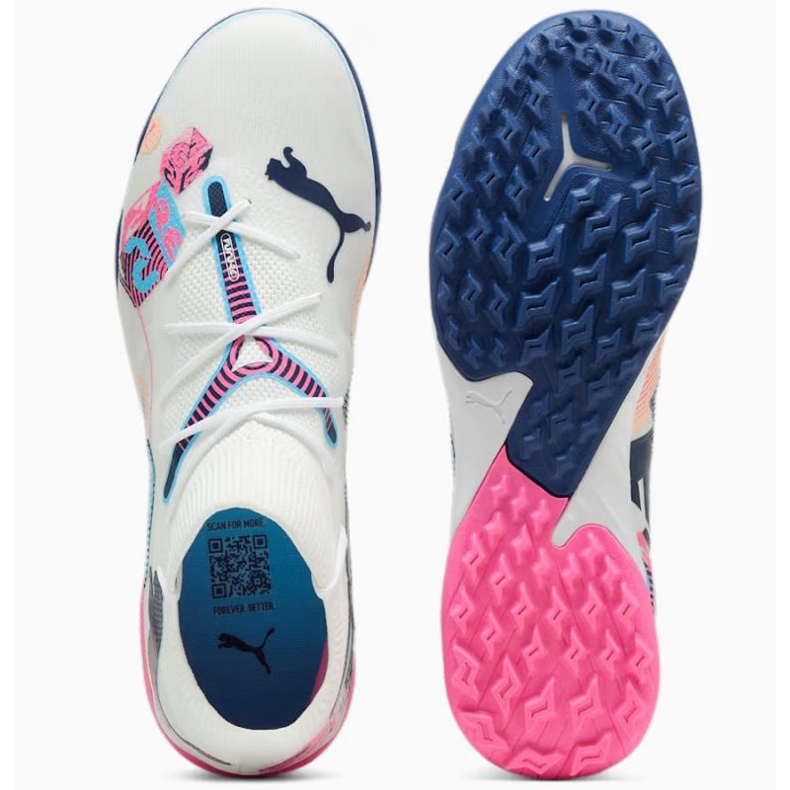 Puma Furure 7 Match Vol.Up TT 108075-01 Chaussures blanches 1