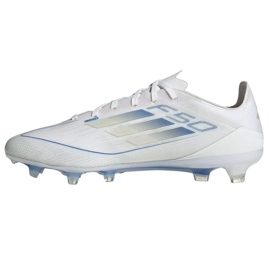 Adidas F50 Pro FG IE1286 blanc et bleu blanche 1