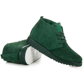 New Age Bottes femme vert 5