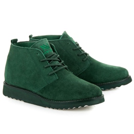 New Age Bottes femme vert 6