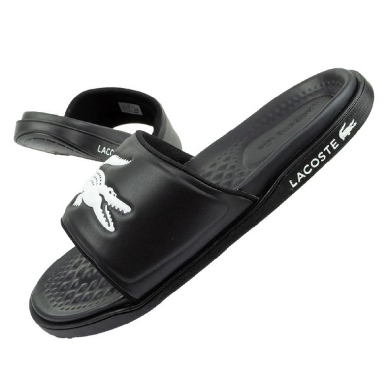 Chaussons Lacoste Croco Dualiste M 20312 le noir 1