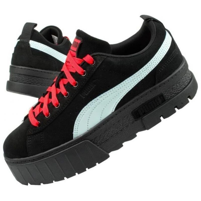 Puma Mayze Dua Lipa Chaussures Femme 387294 05 le noir 1