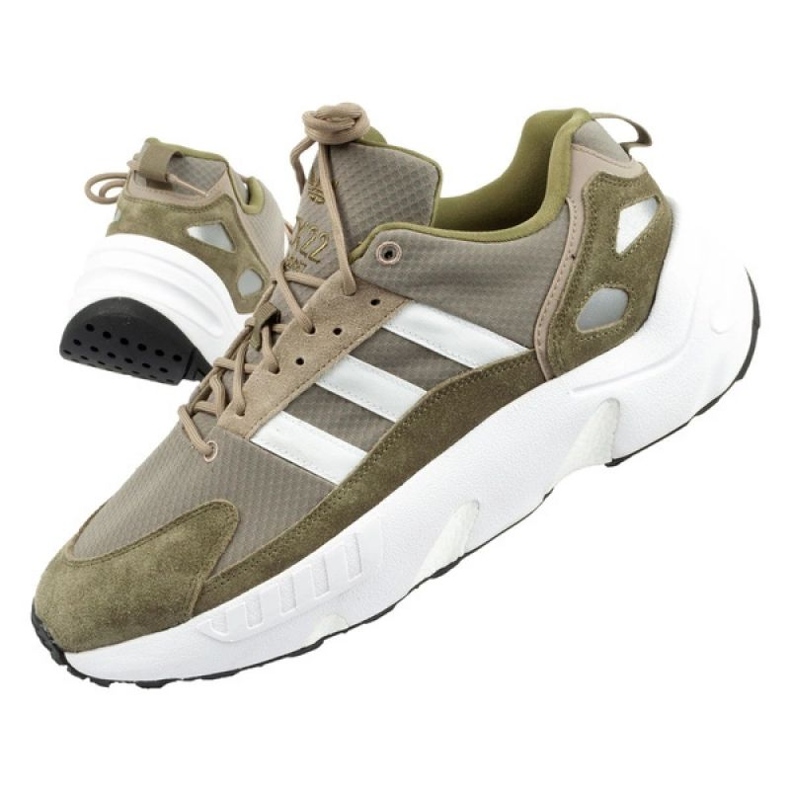 Chaussures Adidas Zx 22 Boost M GX2040 vert 1