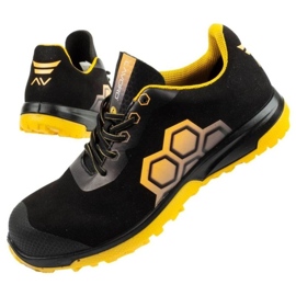 Lavoro Lynx Chaussures jaunes 1257.55 noir 1