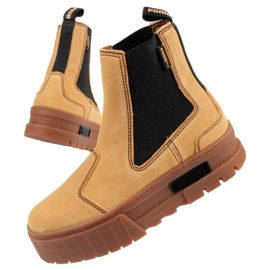 Puma Mayze Chelsea Suède W chaussures 382829 04 brun 1