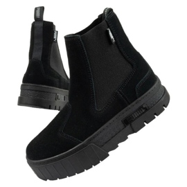 Puma Mayze Chelsea Suède W chaussures 382829 01 le noir 1