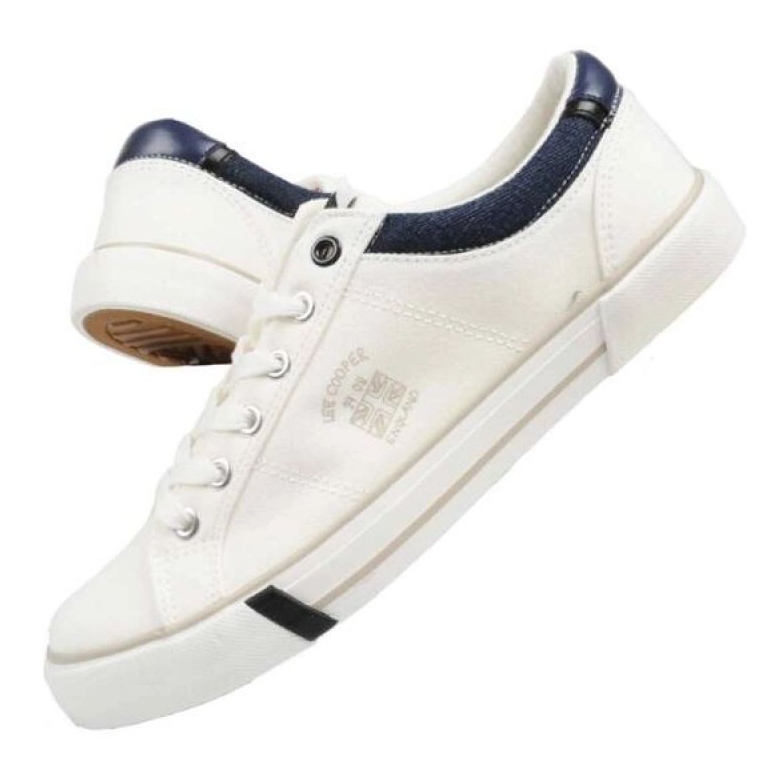 Chaussures Lee Cooper M LCW-24-02-2145M blanche 1 Chaussures Lee Cooper M LCW-24-02-2145M blanche 1