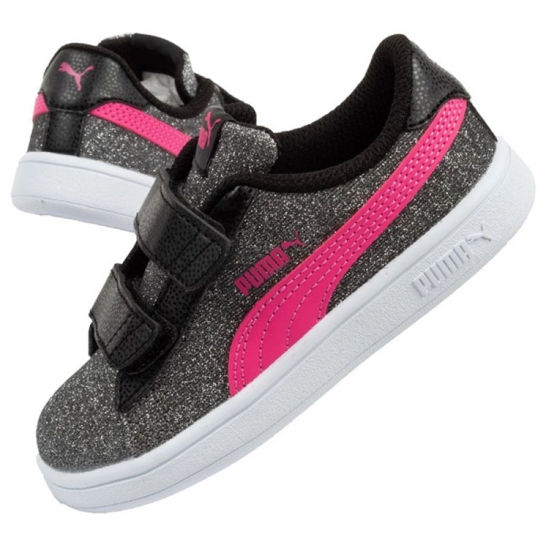 Chaussures Puma Smash 367380 34 le noir 1 Chaussures Puma Smash 367380 34 le noir 1