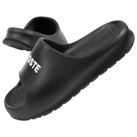 Tongs Lacoste Serve Slide 2002H le noir 1