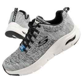 Chaussures Skechers Arch Fit 232041/WBK gris 1