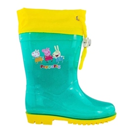 Coqui Perletti Peppa Pig Bottes en caoutchouc 98331 vert 1 Coqui Perletti Peppa Pig Bottes en caoutchouc 98331 vert 1